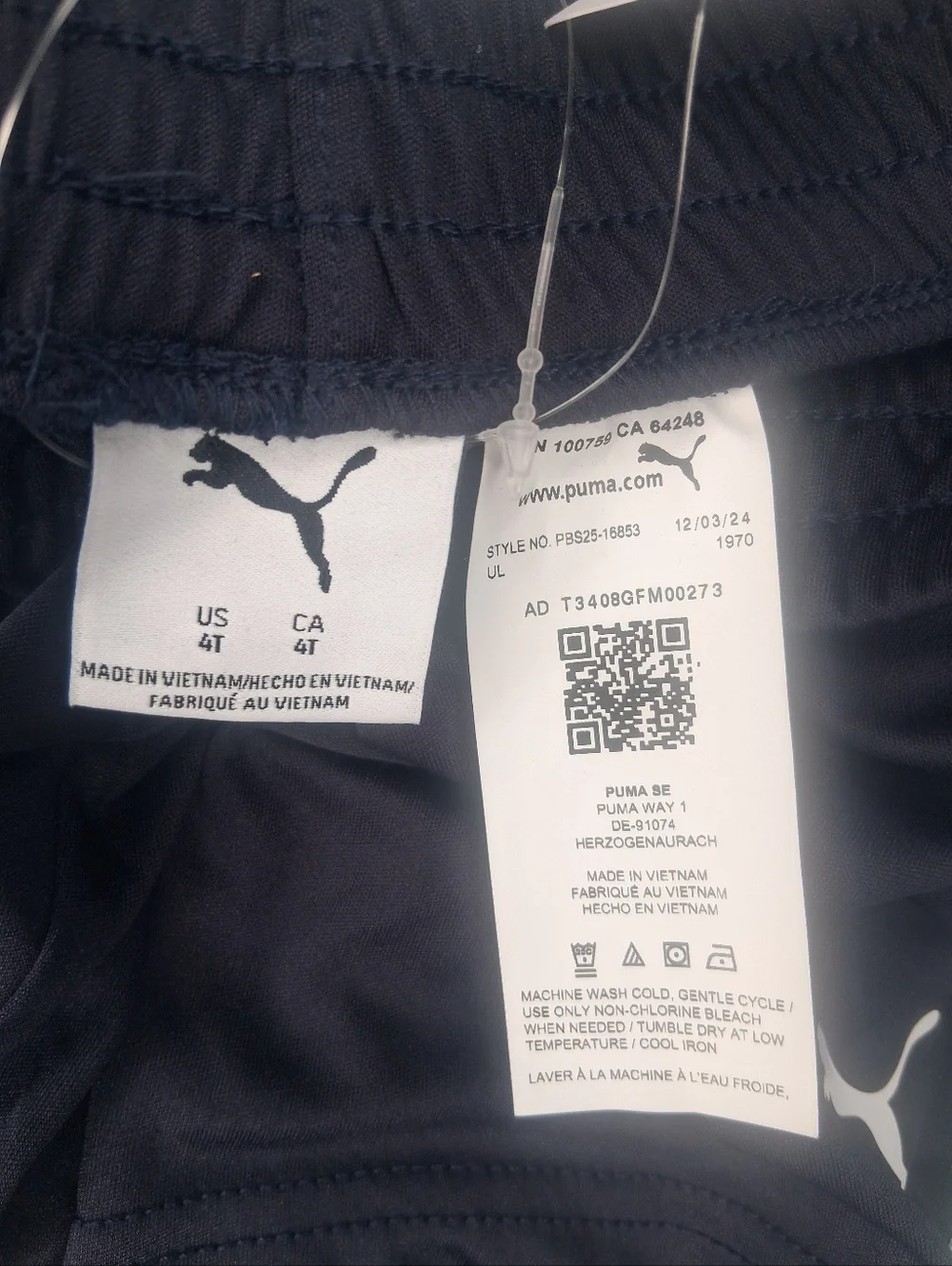NWT Puma Boy's 2-Piece Performance T-Shirt & Shorts Activeware Multicolor Sz 4T